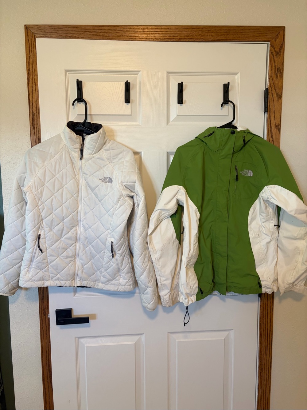 The North Face Women’s 3-in-1 HyVent Jacket Green White Size M